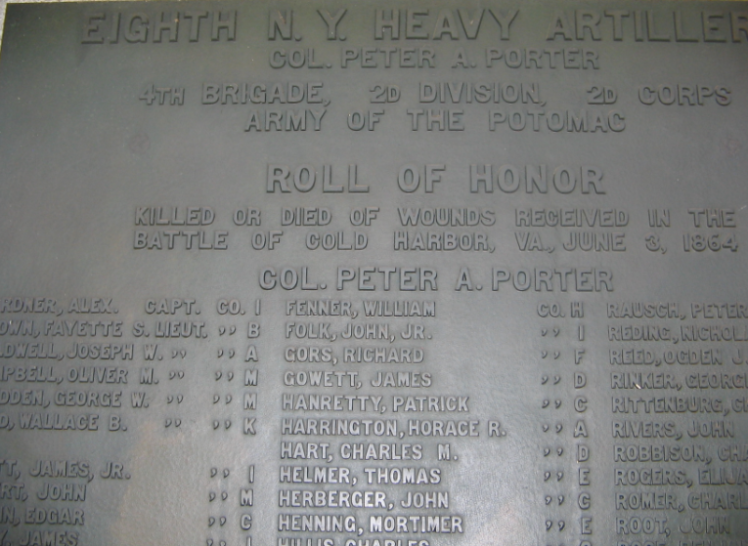 civil war roll of honor